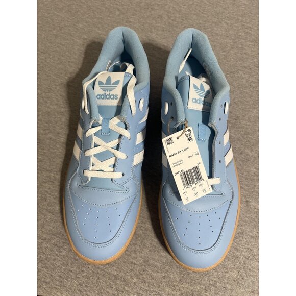 Adidas Rivalry Low Shoes Mens Size 12 Originals JH7149 Gum Sole Sneakers - Picture 6 of 16